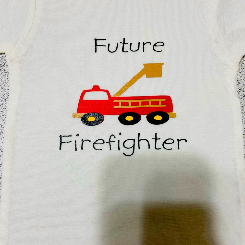 Future Firefighter Onesie